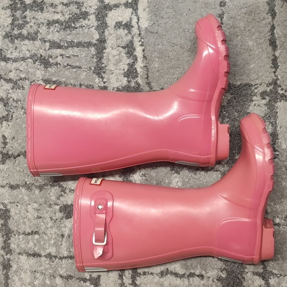 Hunter rain boots in pink size 33 - Picture 2 of 7